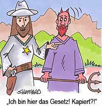 Ich bin das Gesetz