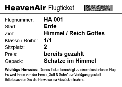 heavenair-ticket