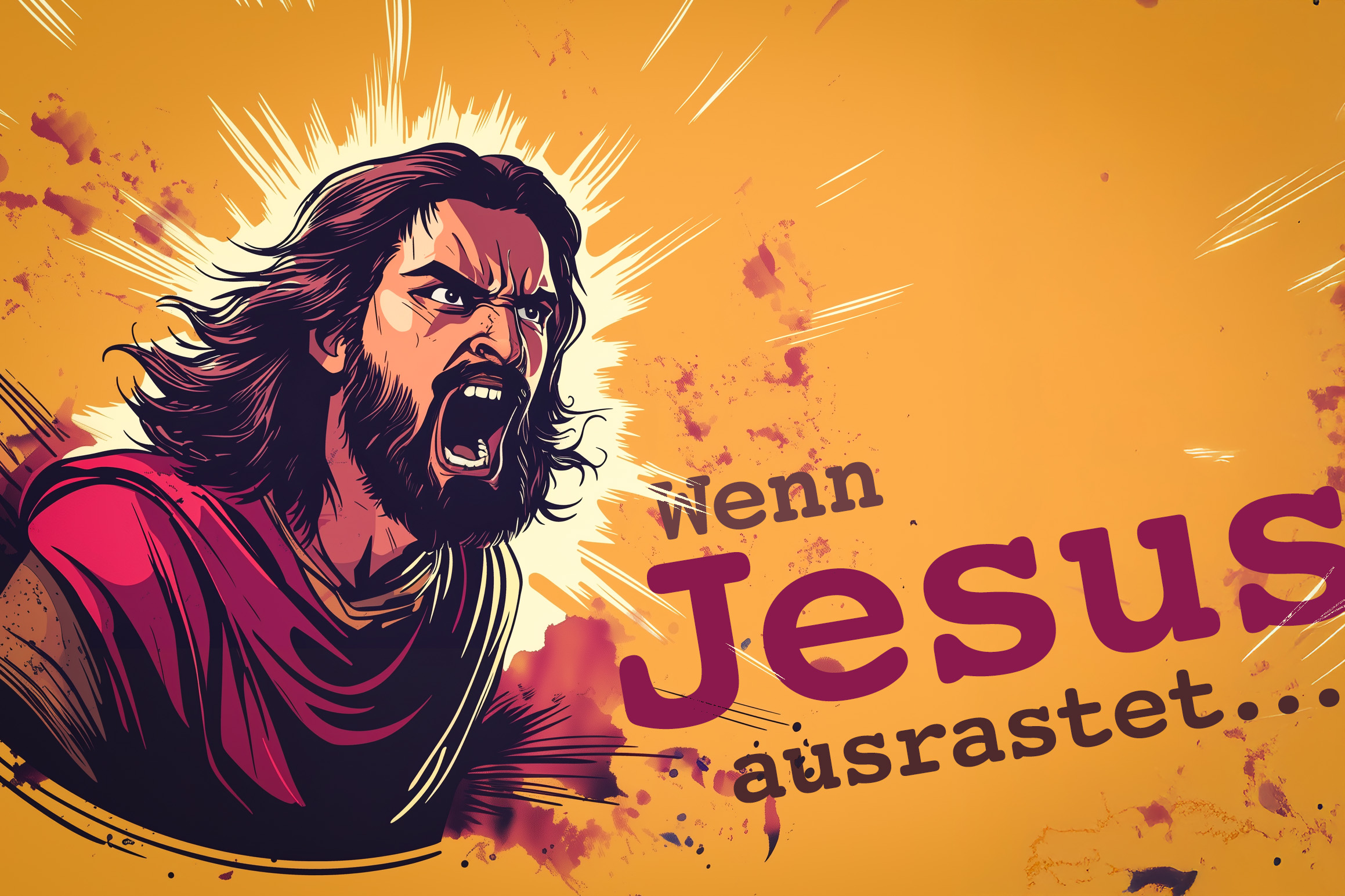 Wenn Jesus ausrastet